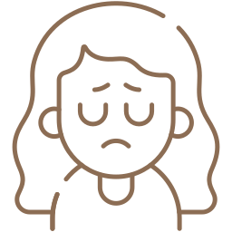 Persona mostrando inseguridad y baja autoestima.